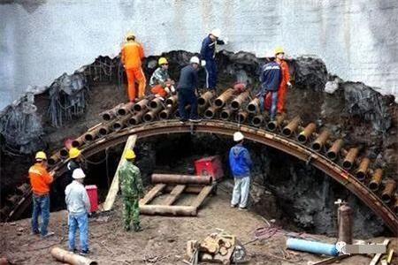 沁县隧道钢花管支护案例
